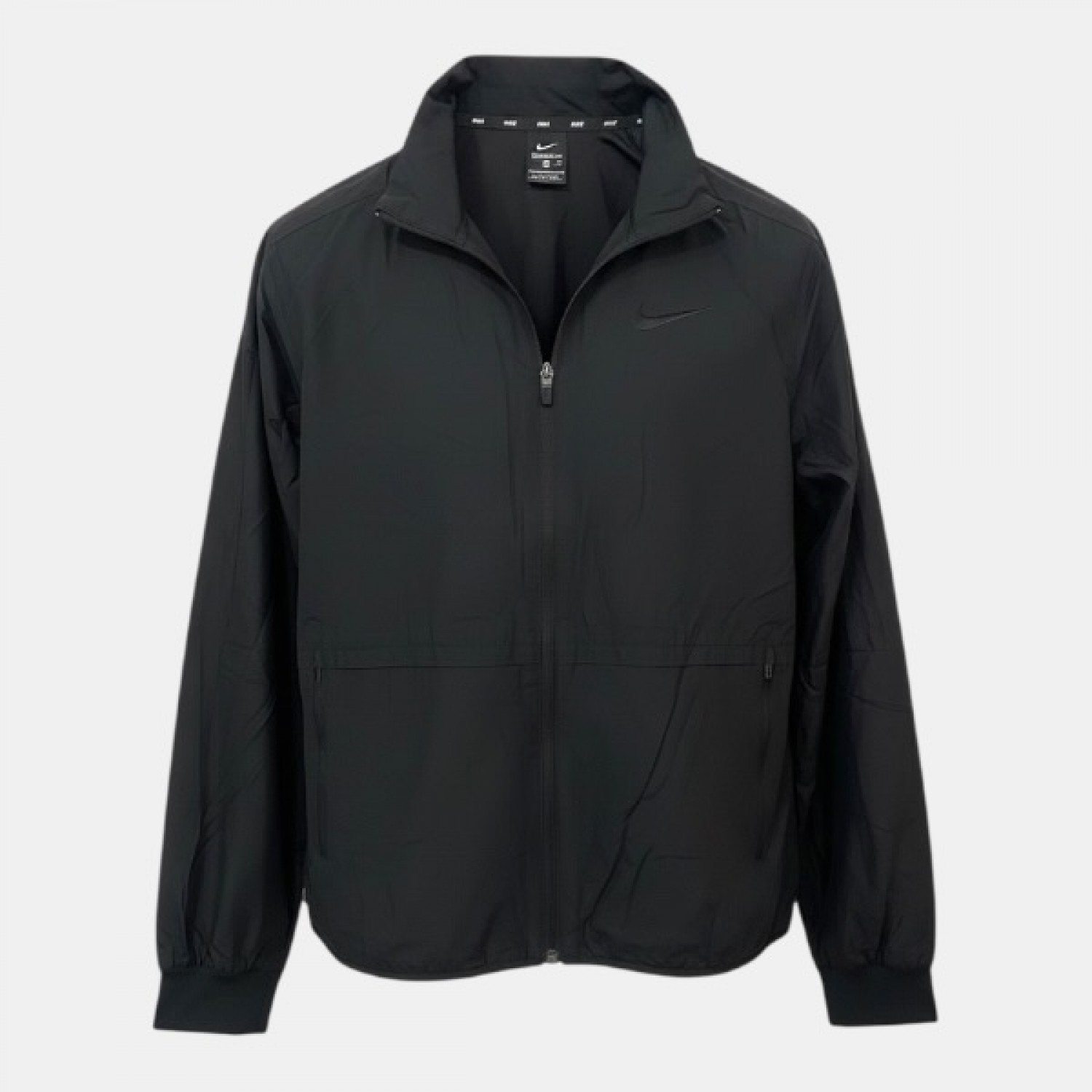 Nike Sportswear Black Full Zip Track Jacket Pre Owned